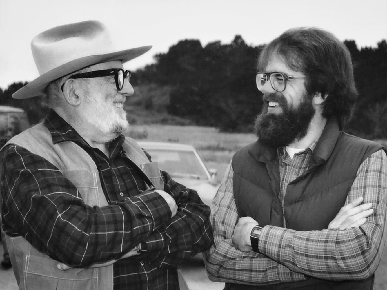 Ansel Adams and John Sexton at Point Lobos