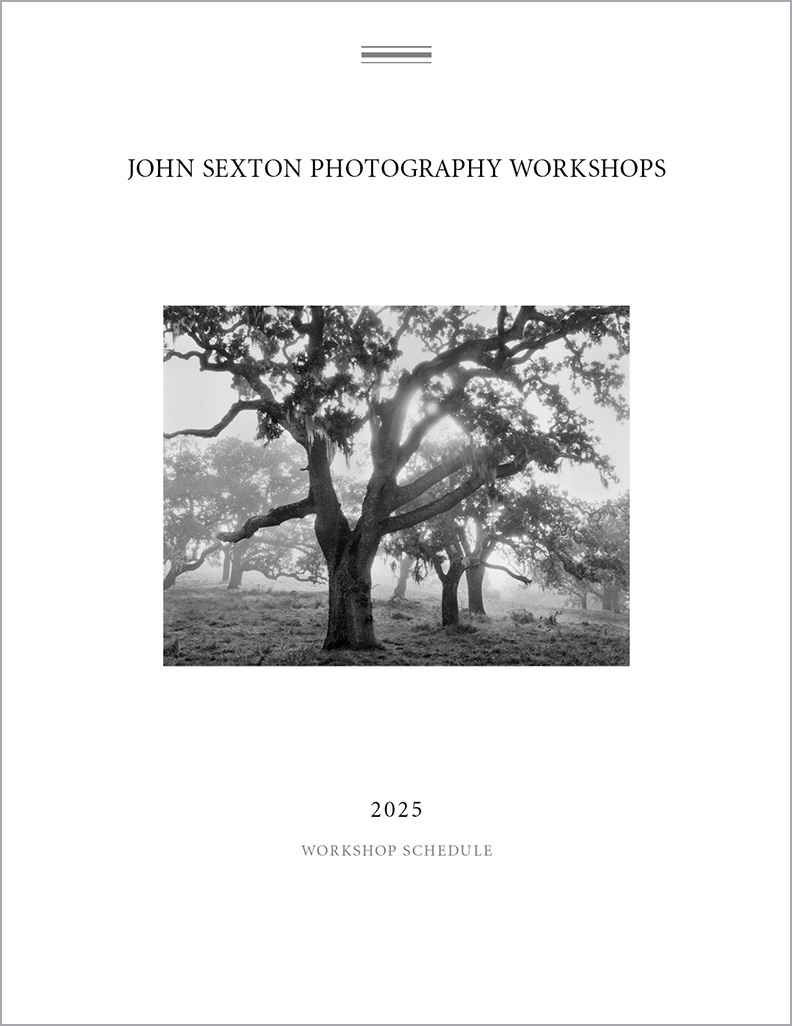 John Sexton Photography Workshops