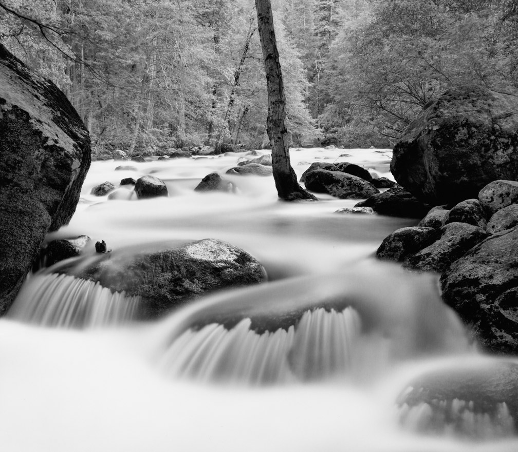 Merced River, Happy Isles, Yosemite Valley, California