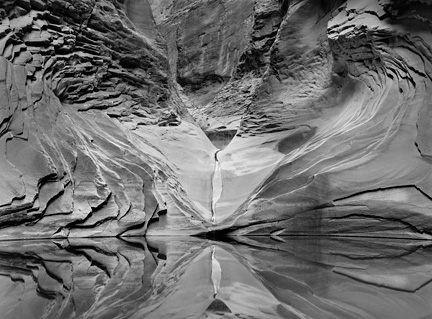 Sculpted Sandstone and Pool